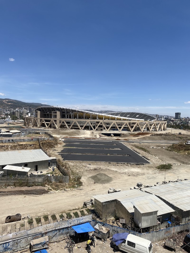 Adey Abeba International Stadium in Addis Ababa, Bole Emperial  view 2
