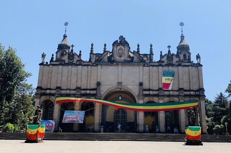 Holy Trinity Cathedral in Addis Ababa  view 2