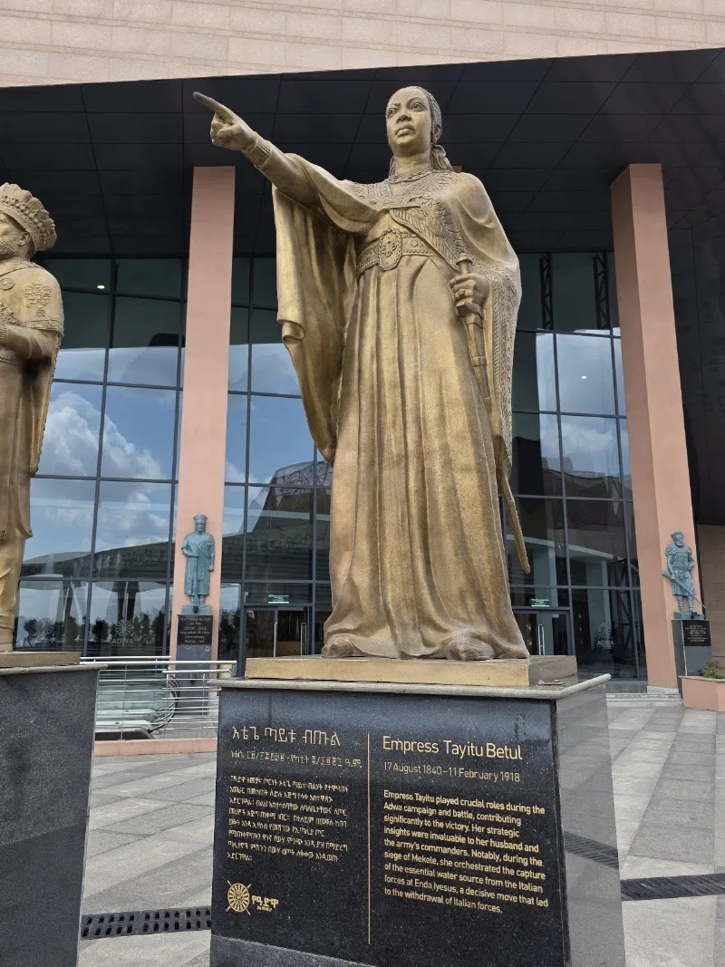 የዓድዋ ድል መታሰብያ Adwa Victory Memorial Museum in Addis Ababa, Piassa  view 4