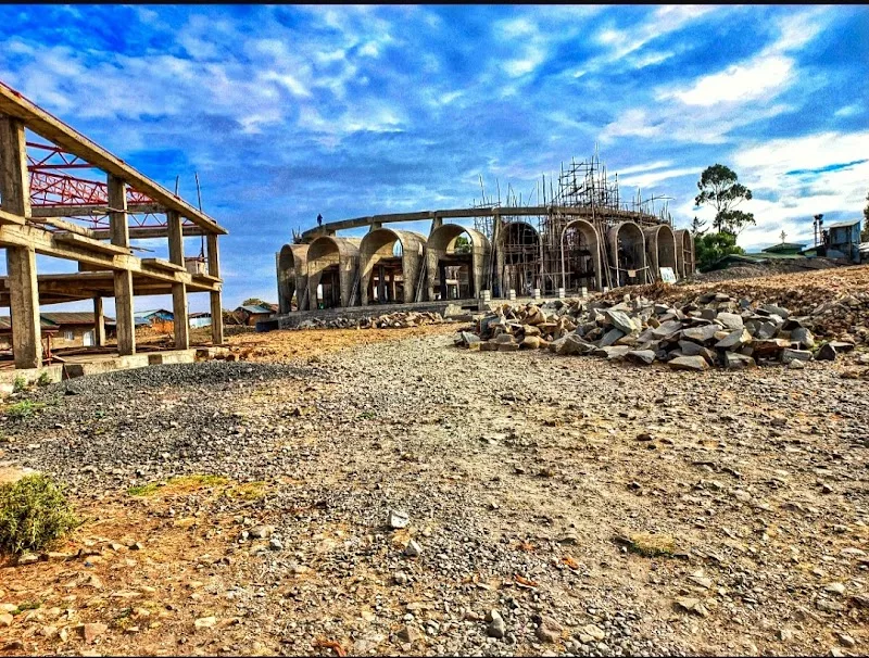 Saint George Cathedral in Debre Birhan  view 2