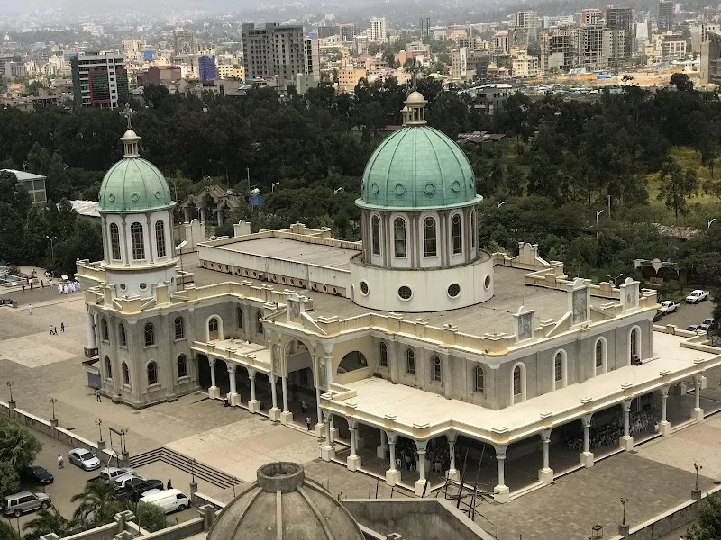 Medhanealem Cathedral in Addis Ababa, Bole  view 3