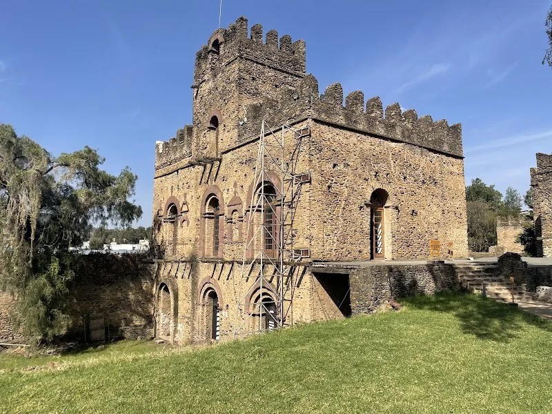 Fasil Ghebbi fortress in Gondar  view 3