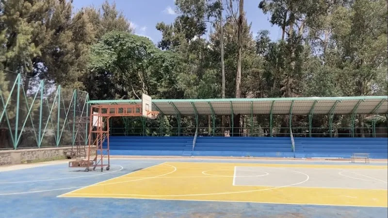 Basketball court in Addis Ababa  view 2