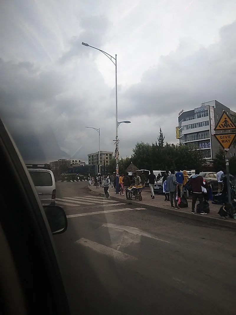 Tulu Dimtu Arsema Square in front of Zamel Tower in Addis Ababa  view 2