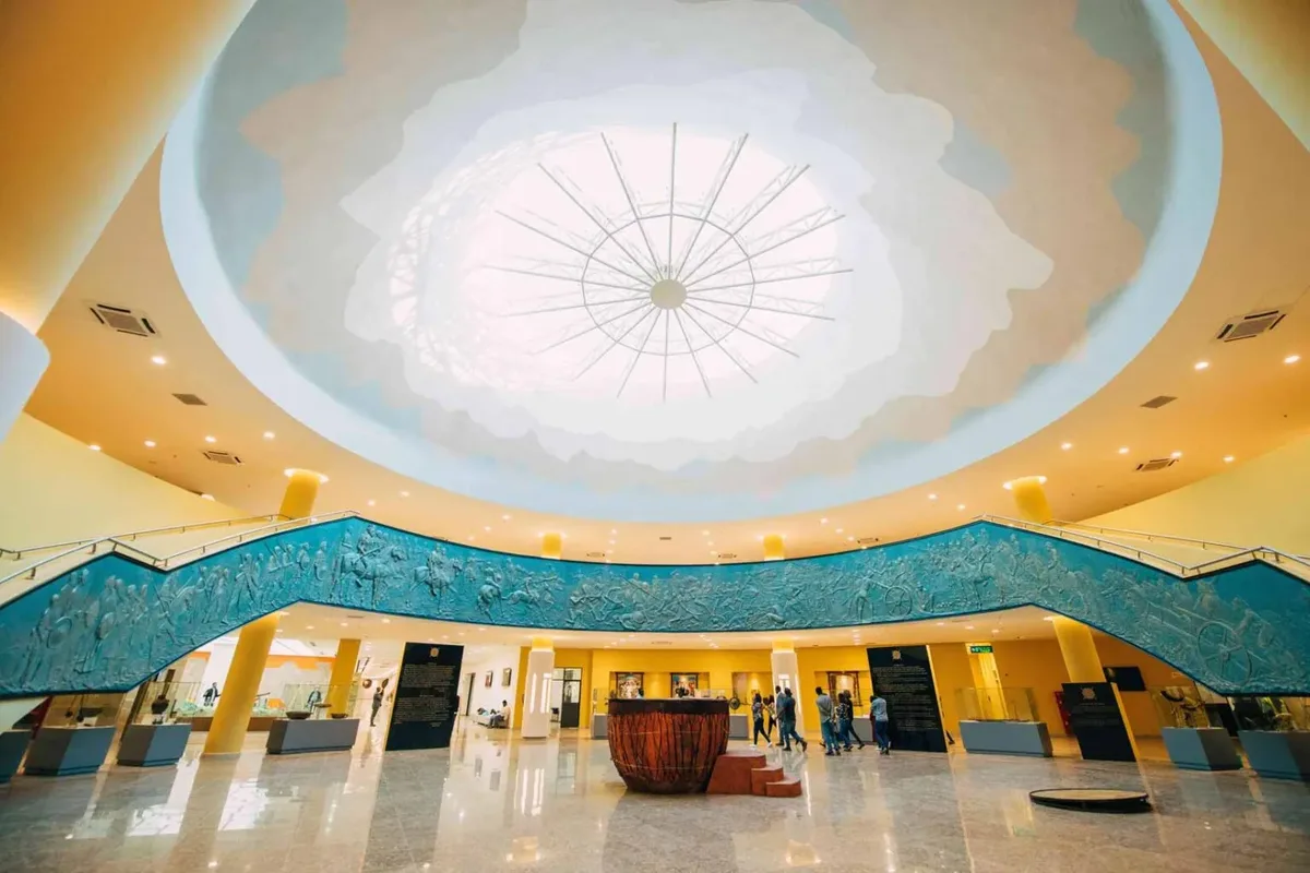 የዓድዋ ድል መታሰብያ Adwa Victory Memorial Museum in Addis Ababa, Piassa  view 3